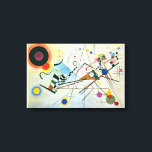 Toile Composition VIII par Wassily Kandinsky<br><div class="desc">Composition VIII par Wassily Kandinsky. S'il vous plaît visitez mon magasin pour un design plus intéressant et plus de choix de couleurs. => zazzle.com/colorfulworld*</div>