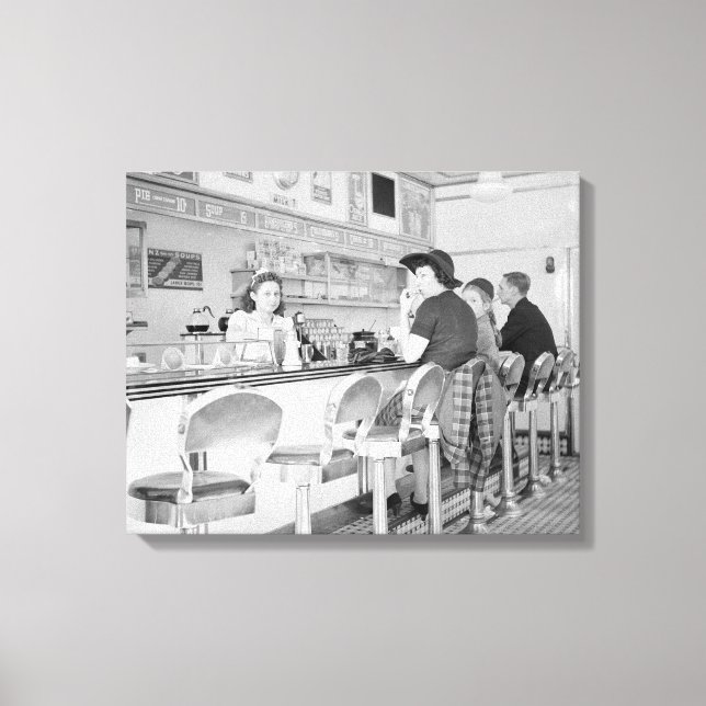 Toile Comptoir du déjeuner, 1941 (Recto)