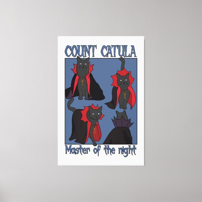 Toile Comte Catula Maître de la Nuit (Recto)