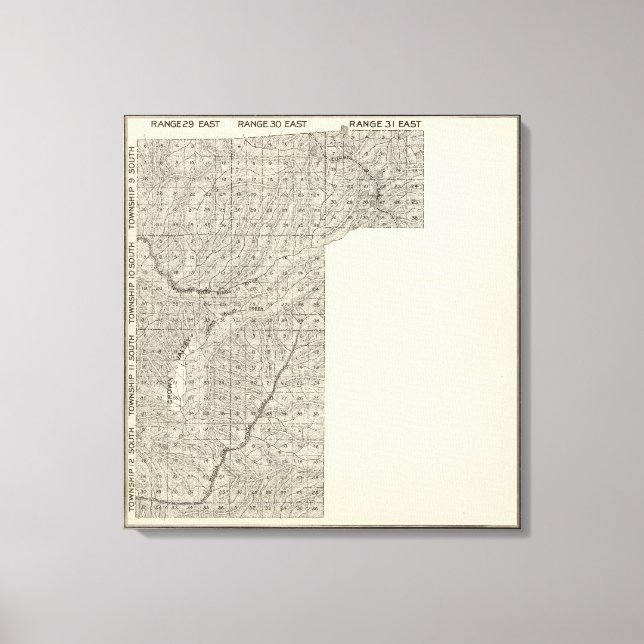 Toile Comté de Fresno, Californie 24 (Recto)