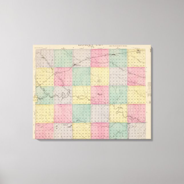 Toile Comté de Logan, Kansas (Recto)