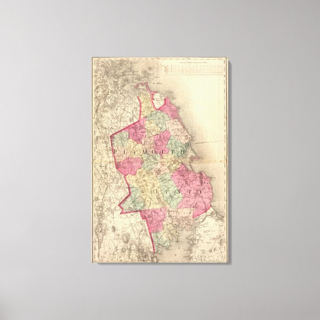 Toile Comté de Plymouth (Recto)