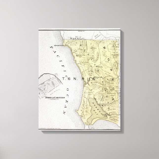 Toile Comté de Sonoma, Californie 28 (Recto)