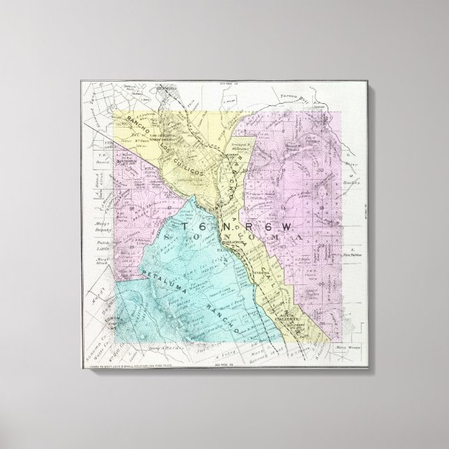 Toile Comté de Sonoma, Californie 31 (Recto)