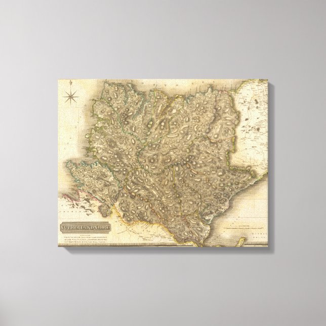 Toile Comté de Sutherland (Recto)