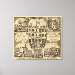 Toile Comté de Westmoreland, Pennsylvanie