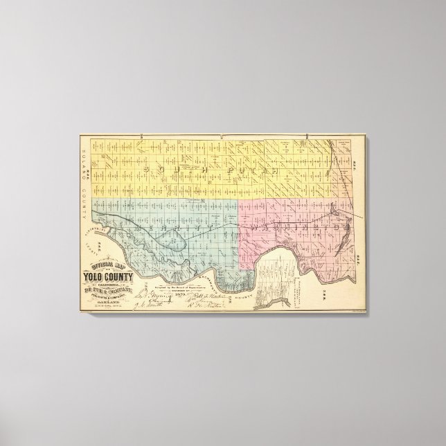 Toile Comté de Yolo 1 (Recto)