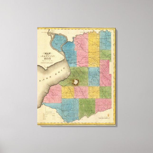 Toile Comté d'Erie (Recto)