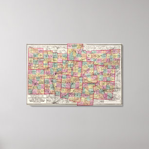 Toile Comtés 2 de l'Ohio