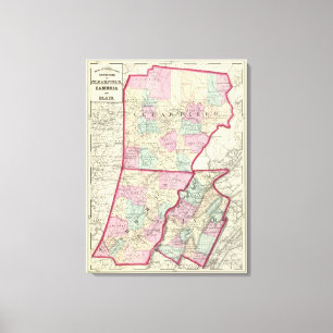 Toile Comtés de Clearfield, Cambria, Blair