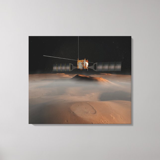 Toile Concept artistique de l'engin spatial Express Mars (Recto)
