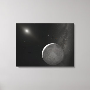 Toile Concept artistique de l'objet Kuiper Belt