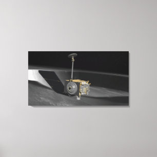 Toile Concept d'artiste de la reconnaissance lunaire