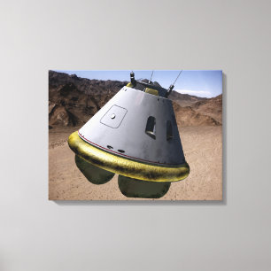 Toile Concept d'un véhicule d'exploration pour équipage