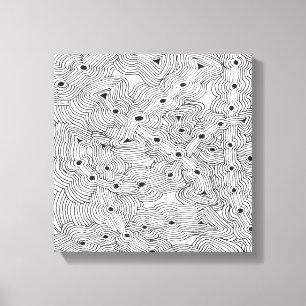 Toile Conception abstraite originale de la batterie de s