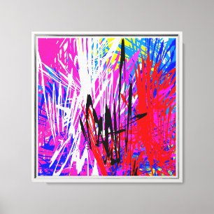 Toile Conception artistique cool