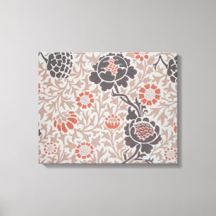 Toile Conception d'art botanique de Grafton par William