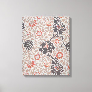 Toile Conception d'art botanique de Grafton par William