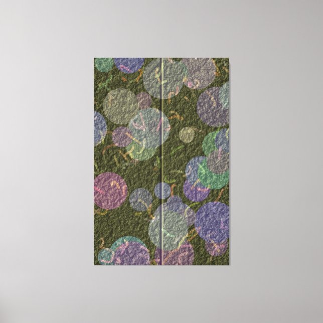 Toile Conception de broderie brillante  (Recto)