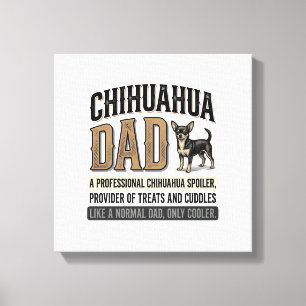 Toile Conception de chemise pour amateur de chien papa C
