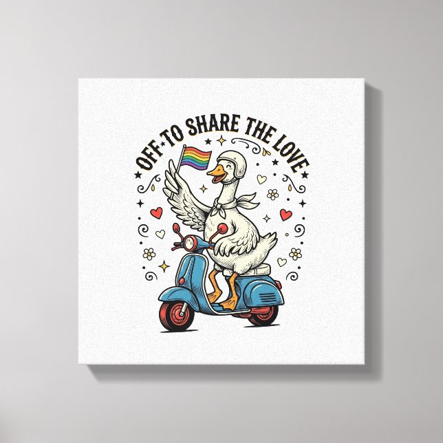 Toile Conception de chemise vintage Funny Goose Scooter  (Recto)
