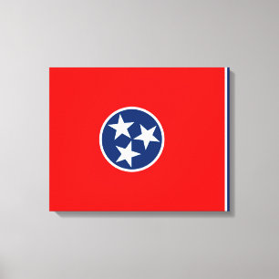 Toile Conception de drapeau d'état du Tennessee