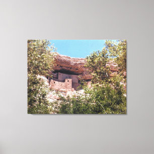 Toile Conception de photo du monument national du châtea