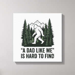 Toile Conception de t-shirt de forêt vintage de papa Big