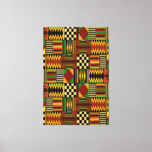 Toile Conception de tissu Royal Kente en Afrique