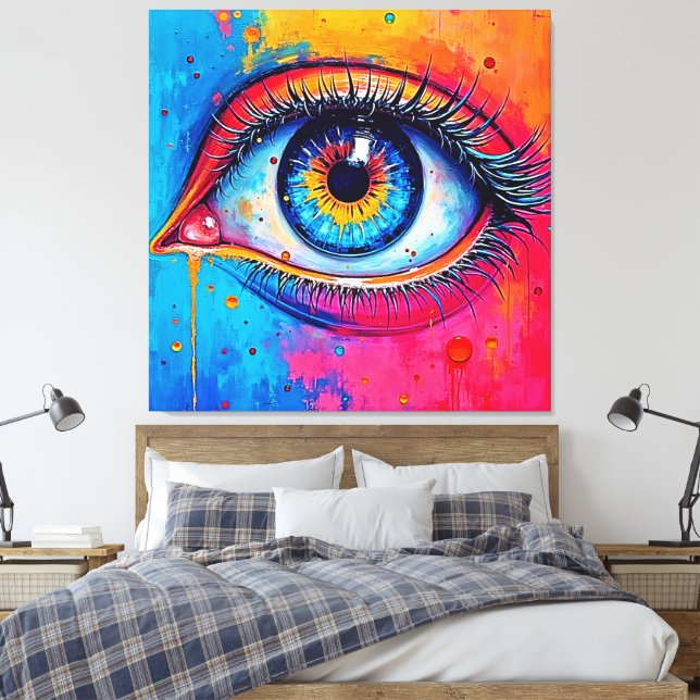 Toile Conception de vision à oeil vibreux (Insitu(Chambre))