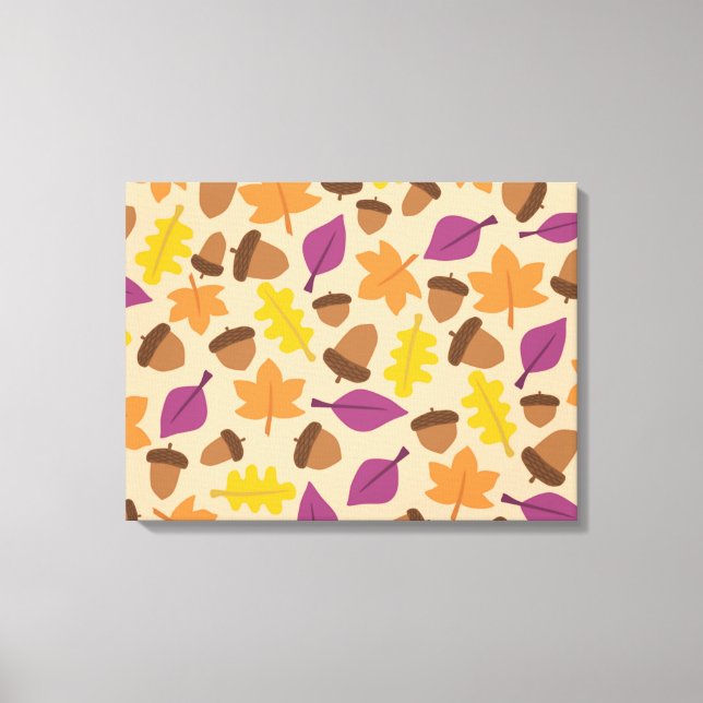 TOILE CONCEPTION DU MOTIF AUTOMNE (Recto)