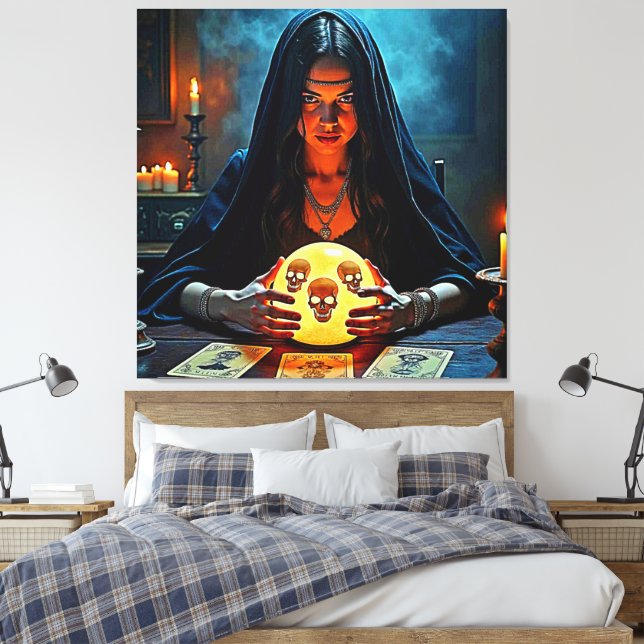 Toile Conception d'un voyant Mystic Psychic Fortune (Insitu(Chambre))