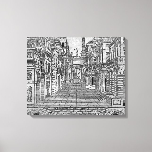 Toile Conception d'une scène tragique (Recto)