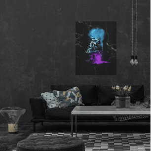 Toile Conception Fantastique   Cryptomonnaie   Marbre Et