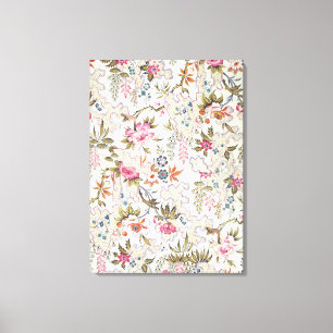 Toile Conception florale pour le matériel en soie avec