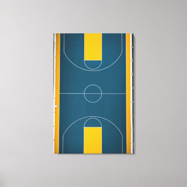 Toile Conception géniale de basket-ball (Recto)