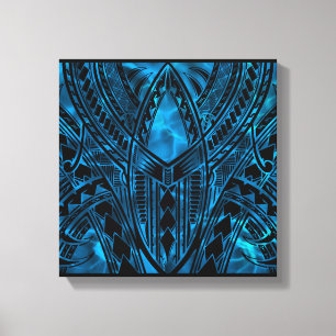 Toile Conception Motif polynésienne