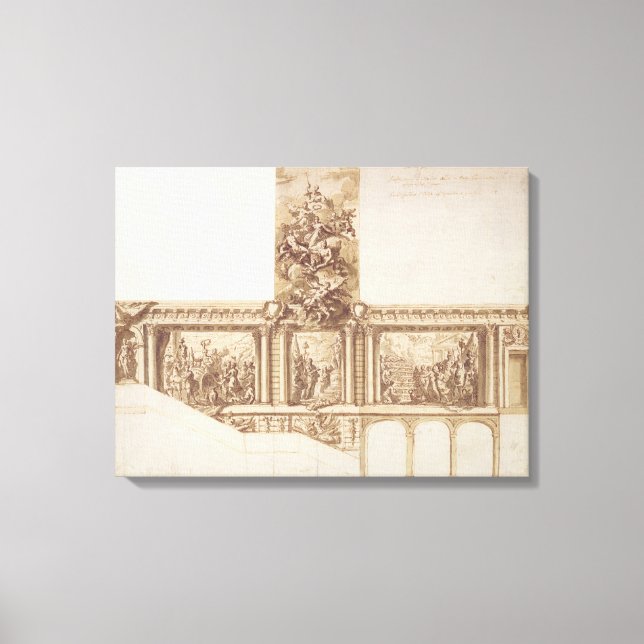 Toile Conception pour murs de plafond et escalier (stylo (Recto)