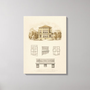 Toile Conception pour un domaine avec des plans