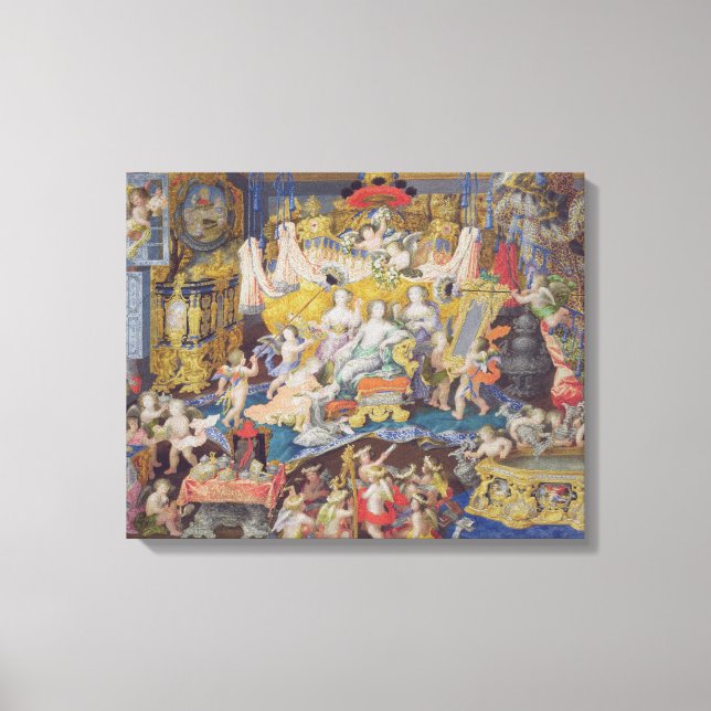 Toile Conception pour un fan, peut-être pour Madame de M (Recto)
