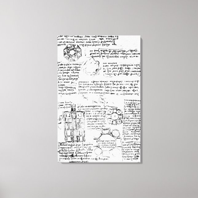 Toile Conception pour un palais et un parc (Recto)