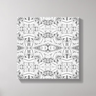 Toile Conception tribale inspirée 6