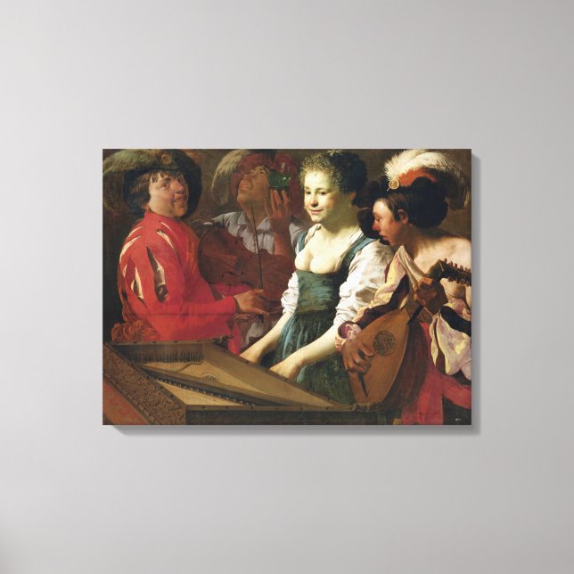 Toile Concert, 1626 (Recto)