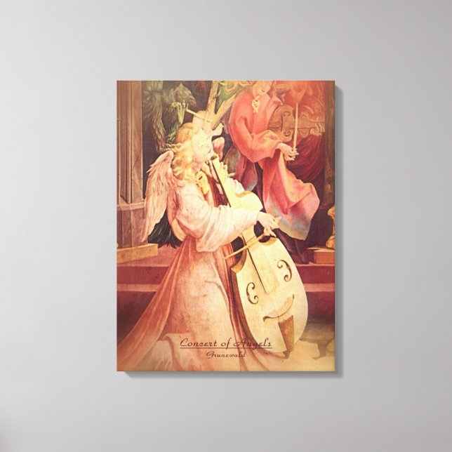 Toile Concert des Anges (Recto)