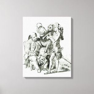 Toile Concert Spirituale, édité le 23 mars 1773