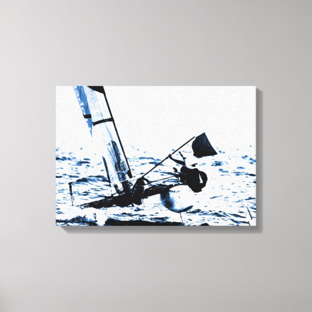 Toile Concours voile Catamaran photo (Recto)