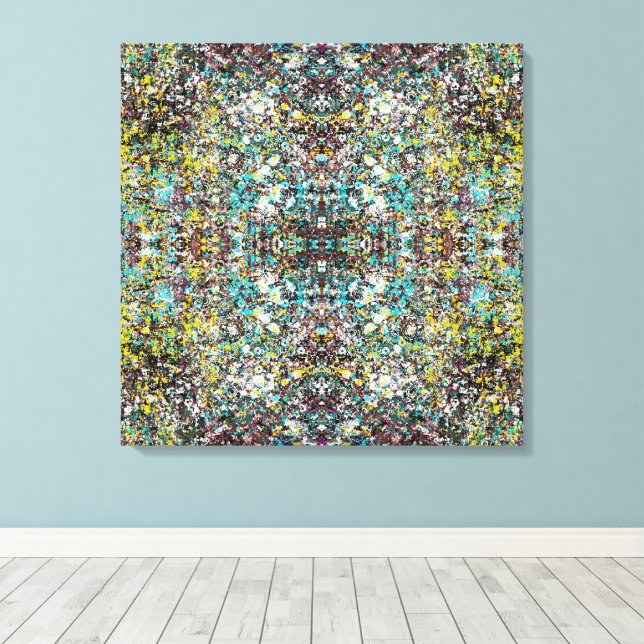Toile Conçu pour les amateurs de design d'art abstrait  (Insitu (Plancher de Bois))