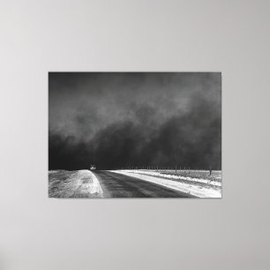 Toile Conduite le Panhandle du Texas dans la cuvette de