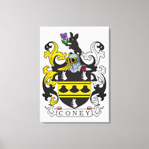 Toile Coney Crest
