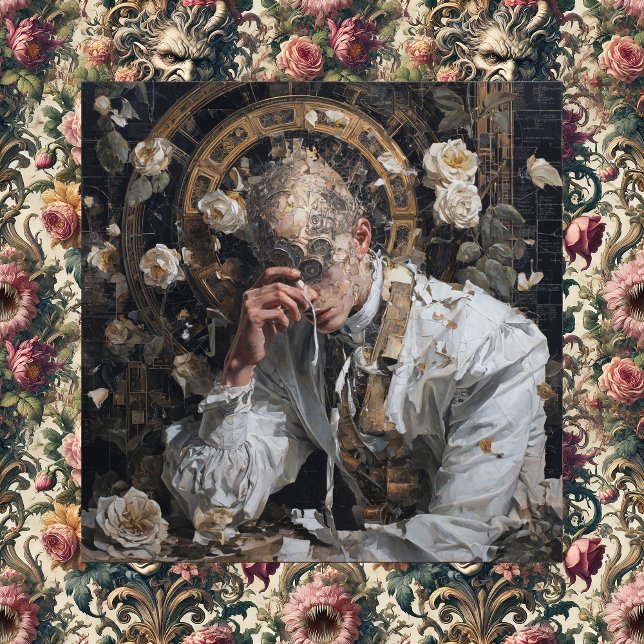 Toile Confessions d'un fabricant de monocles — Surréalis (Confessions of a Monocle Maker + Baroque Hunger Pains)
